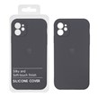 قاب سیلیکونی پاک کنی اورجینال Master Quality مدل Apple iPhone 11 - خاکستری (پک دار)